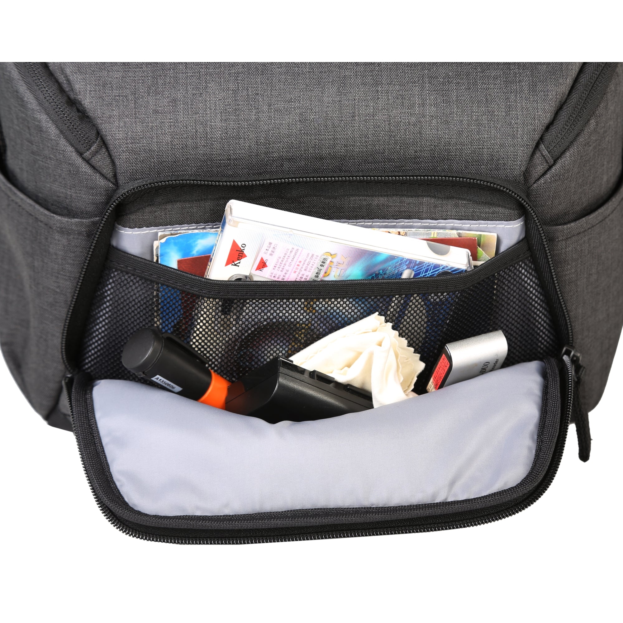 Vesta Aspire 25 Gray Camera Shoulder Bag - Waterproof DSLR Camera Case with Adjustable Strap for Travel & Outdoor Photography | Perfect for Photographers & Content Creators