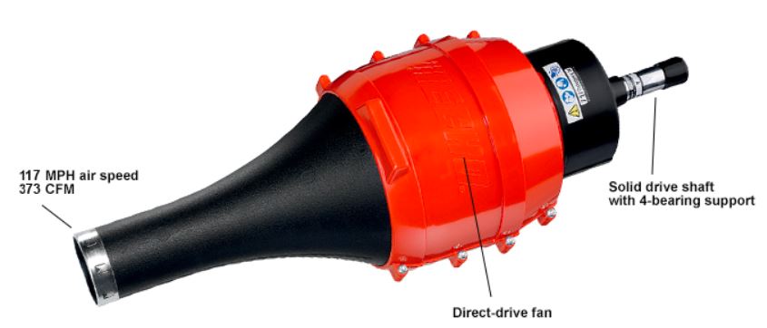 ECHO Blower Attachment 99944200490 - High-Power Leaf Blower Accessory for Yard Cleaning & Lawn Maintenance
