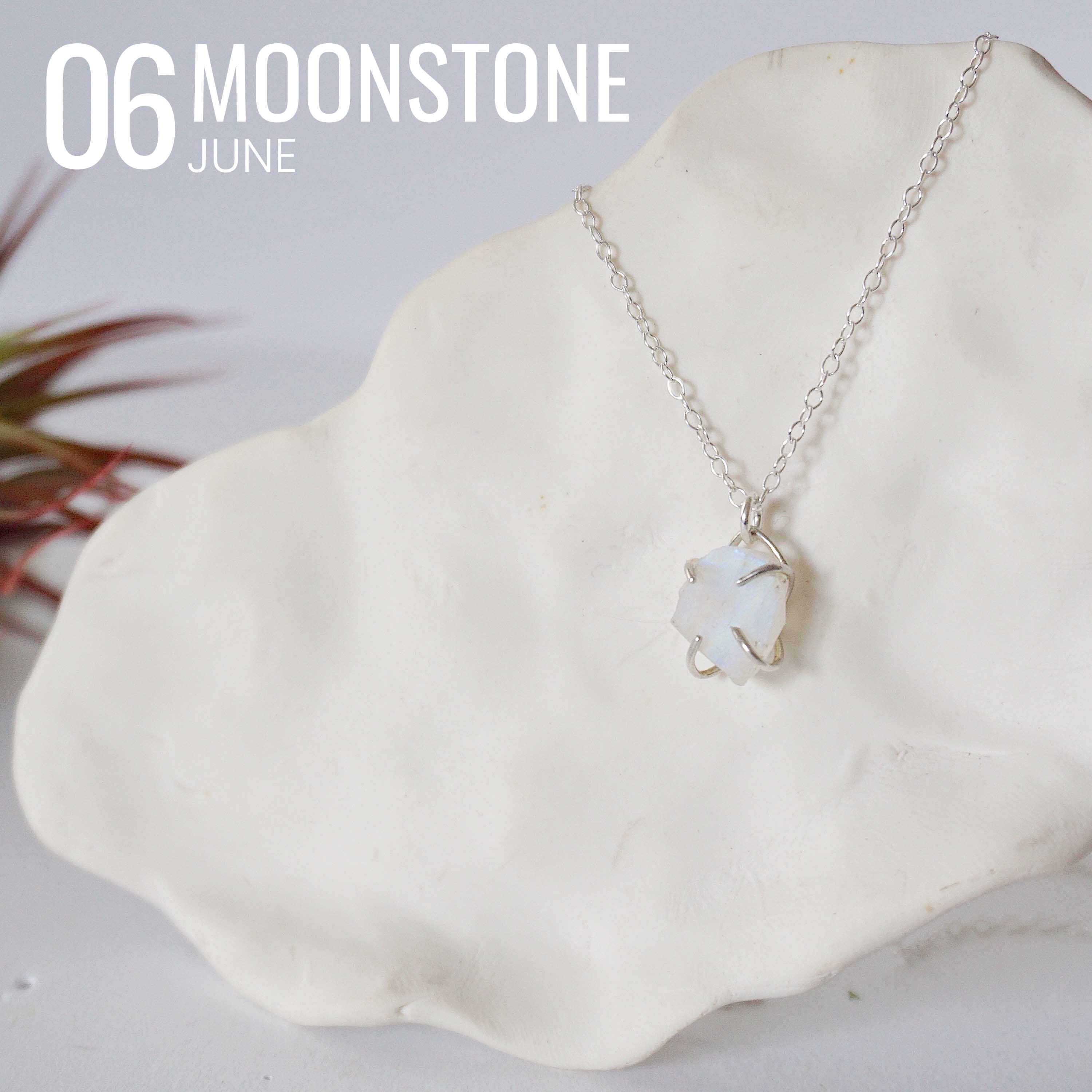 Sterling Silver Huggie Charm Necklace with Birthstone - Personalized Jewelry for Gifts, Anniversaries & Everyday Wear