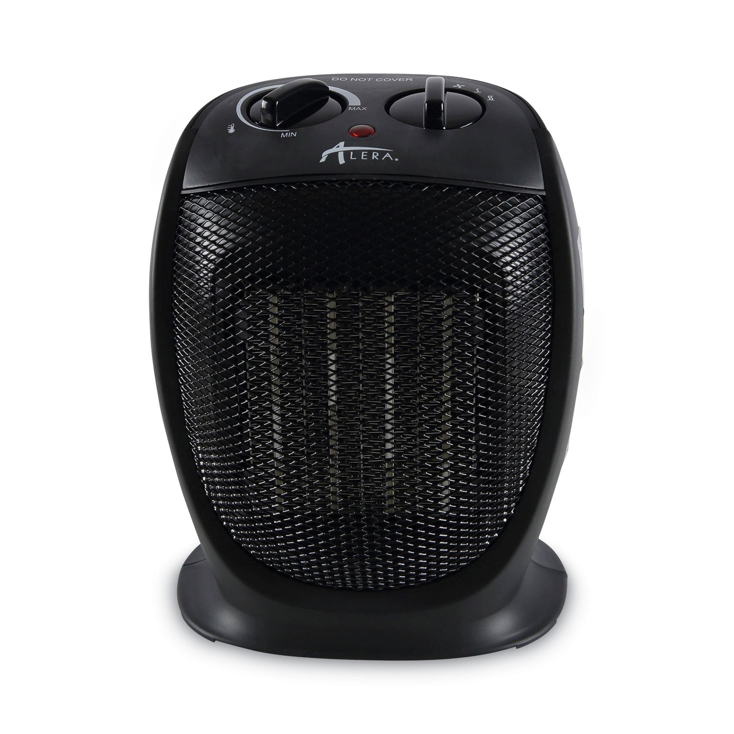 Alera® 1500W Ceramic Space Heater with Adjustable Thermostat - Compact 7.12