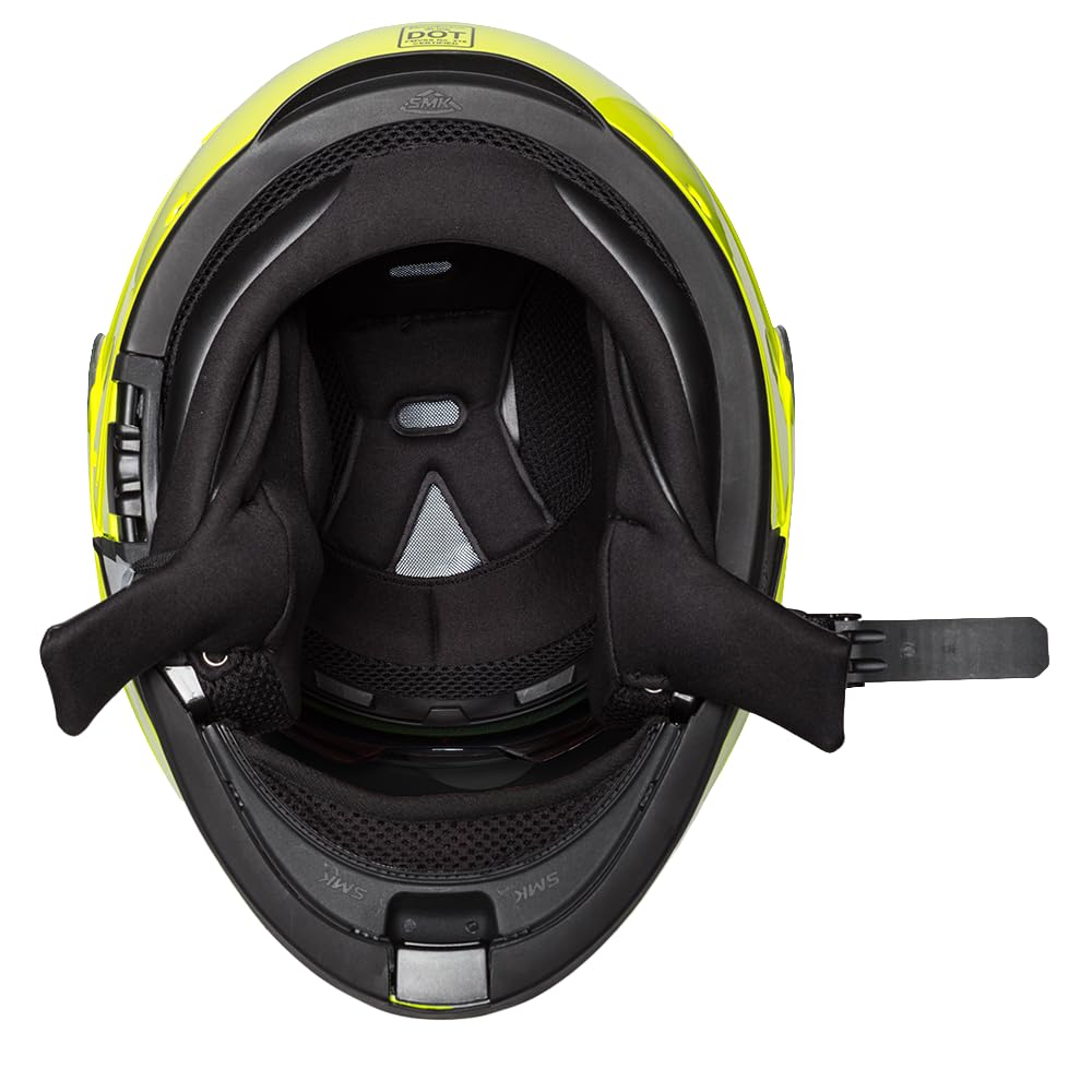 Daytona Helmets Glide Modular Motorcycle Helmet - DOT Approved Flip Up Full Face Helmet with Bluetooth & Dual Visors for Men, Women & Youth - Perfect for Commuting, Touring & Adventure Riding