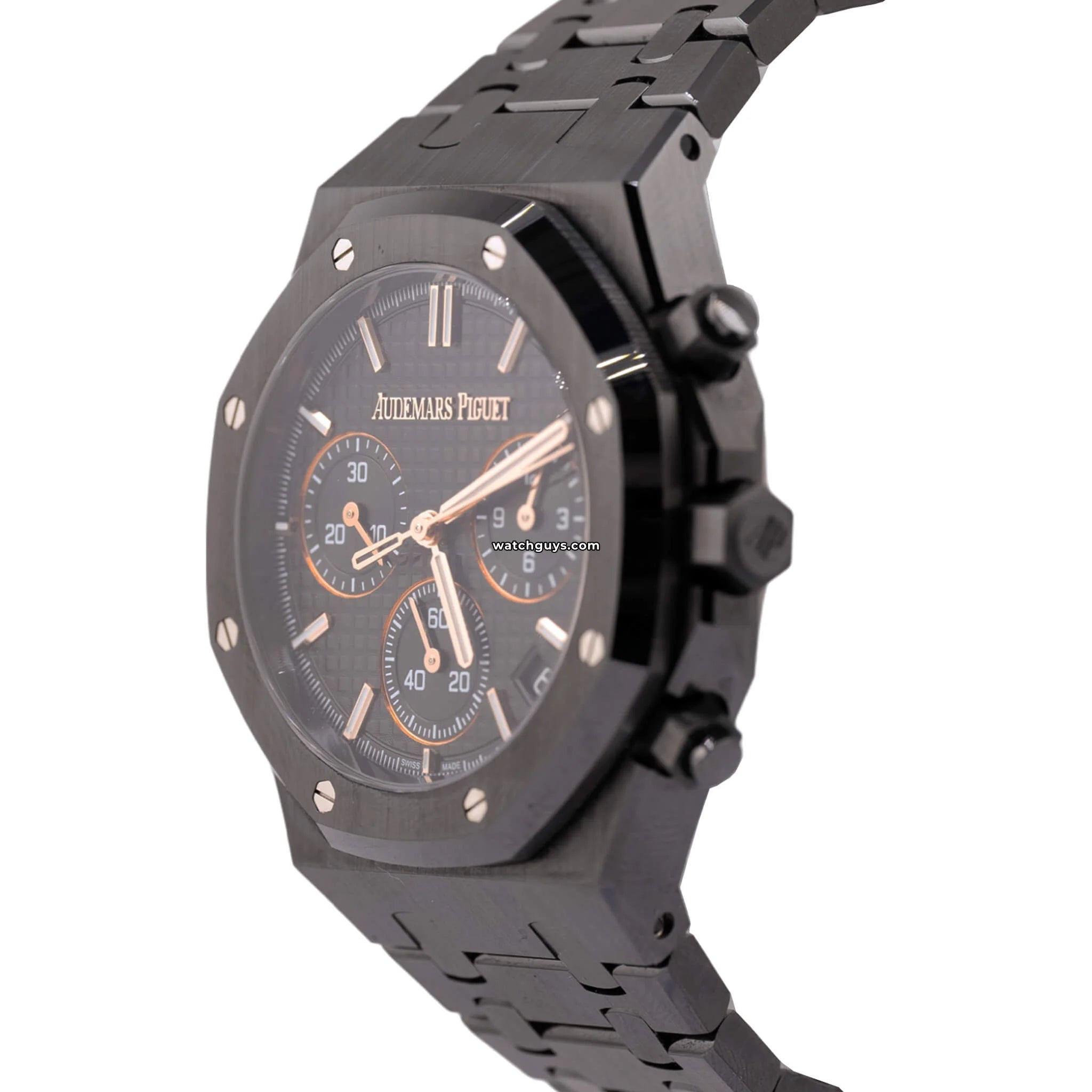 Audemars Piguet Royal Oak Chronograph 26240CE.OO.1225CE.02 Luxury Men's Watch - Black Ceramic Case & Bracelet - Automatic Movement - Perfect for Business Meetings & Special Occasions