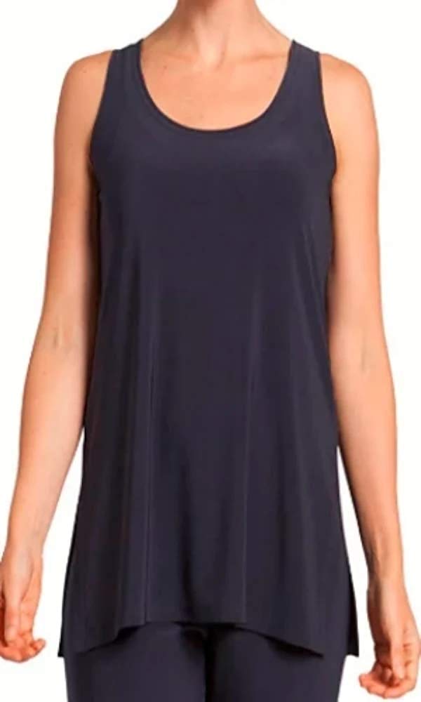 Women's Sleeveless Round Neck Tank Top - Soft Stretchy Casual Basic Tee for Summer, Workout, Yoga & Everyday Wear