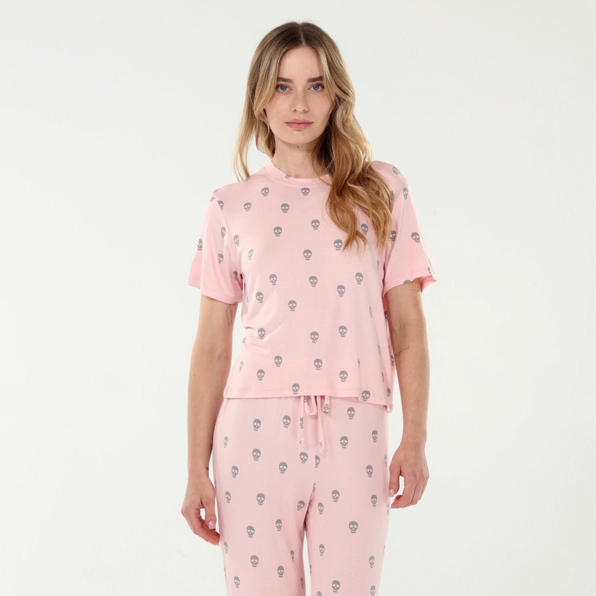 All American Tee & Pant Set - Stylish Starbird Skulls Print | Comfortable Casual Outfit for Men, Women & Kids | Perfect for Everyday Wear, Lounging & Family Matching Outfits