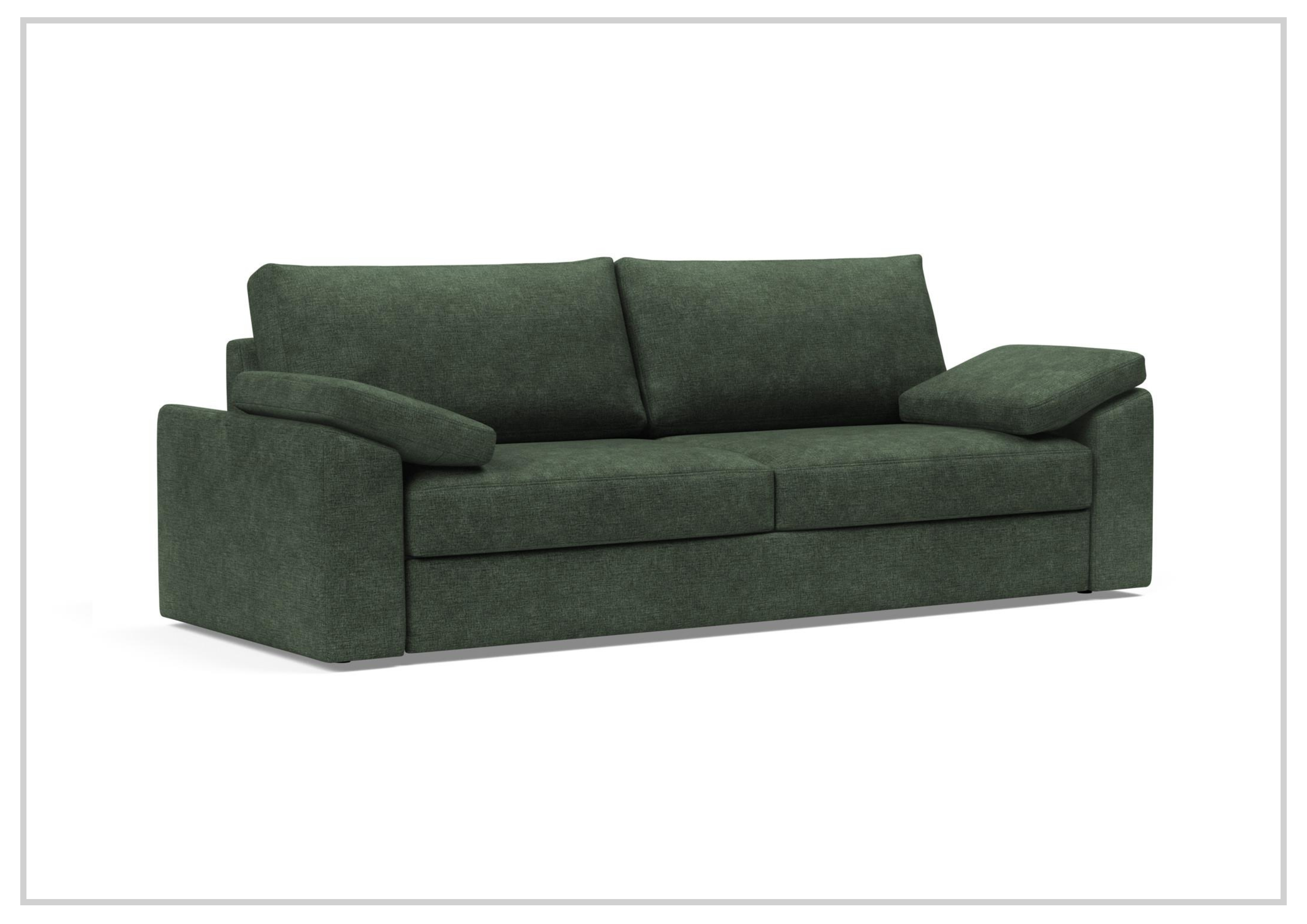 Innovation Living Vilander Full-Size Fabric Sofa Bed - Convertible Sleeper Sofa for Small Spaces, Guest Room & Apartment Living | Comfortable Modern Futon with Storage