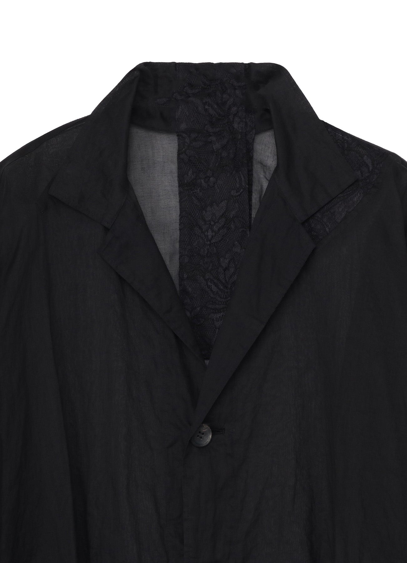 Cotton Organza Lawn Side Gather Detail Coat for Women - Elegant Spring & Summer Lightweight Jacket - Perfect for Weddings, Parties & Office Wear