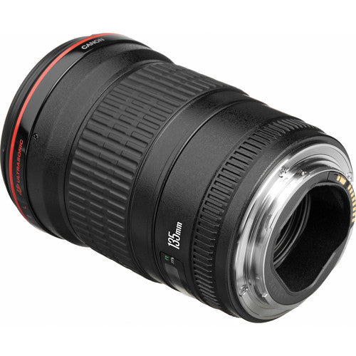 Canon EF 135mm f/2L USM Lens - Professional Portrait & Wedding Photography Prime Lens for DSLR Cameras - Perfect for Low Light, Sports & Event Photography