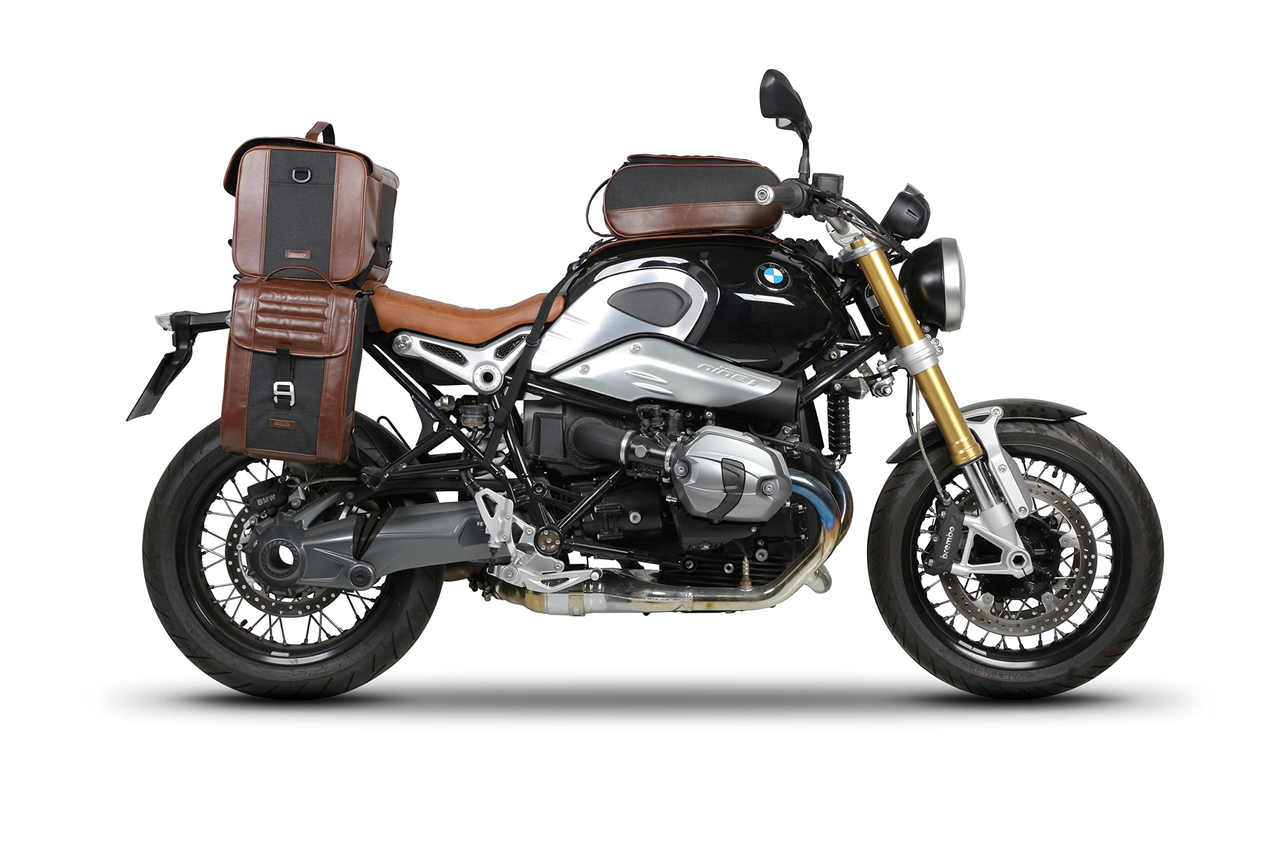 BMW R NineT 1200 Side Bag Holder - Durable Motorcycle Luggage Mount for BMW R1200 - Perfect for Commuting, Touring & Adventure Riding