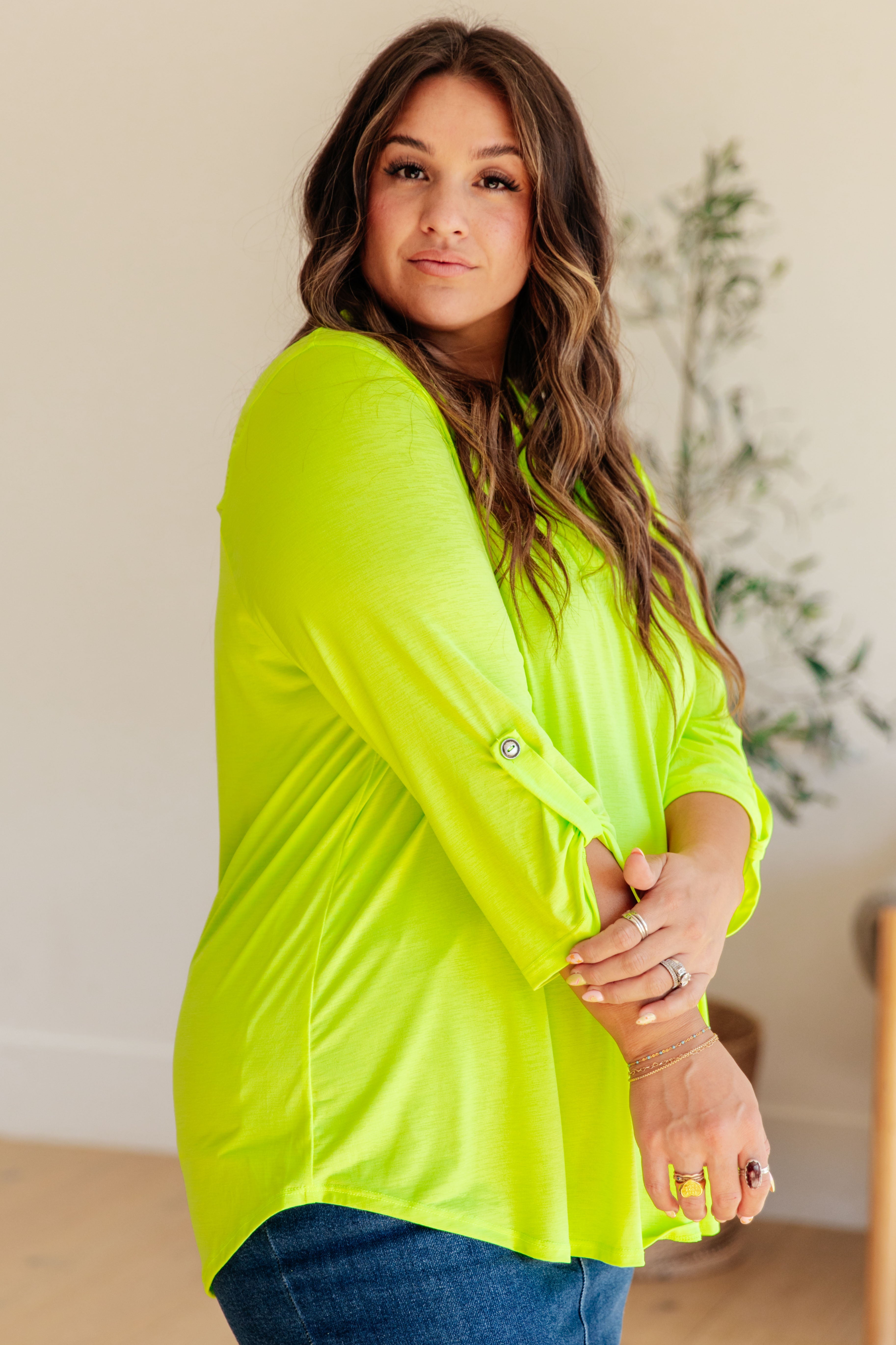Lizzy Top in Neon Green - Trendy Women's Crop Top for Summer, Parties & Casual Wear | Perfect for Festivals, Beach Outings & Nightlife