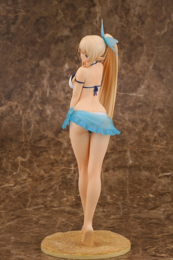 Shining Resonance Kirika Towa Alma 1/7 Scale Swimsuit Figure - Limited Edition with DLC Appendix | Anime Collectible for Display & Gaming Enthusiasts