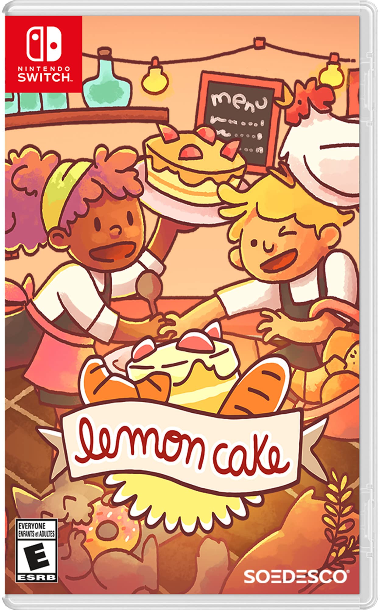 Delicious Lemon Cake - Nintendo Switch Game for Baking & Cooking Simulation | Perfect for Family Fun & Party Entertainment