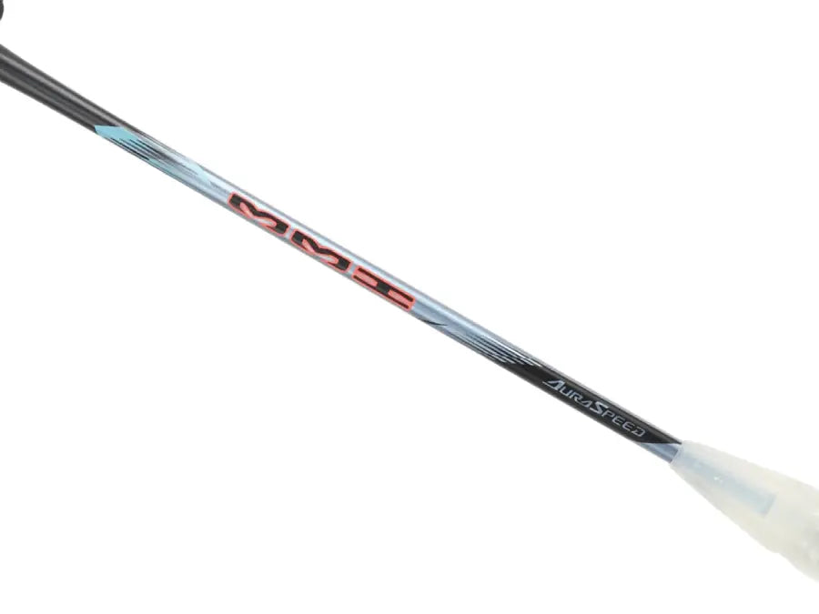 Victor AuraSpeed 33 HC Badminton Racket - Grayish Blue | Lightweight Carbon Fiber Shaft | Professional Tournament Grade | Perfect for Competitive Play & Training Sessions