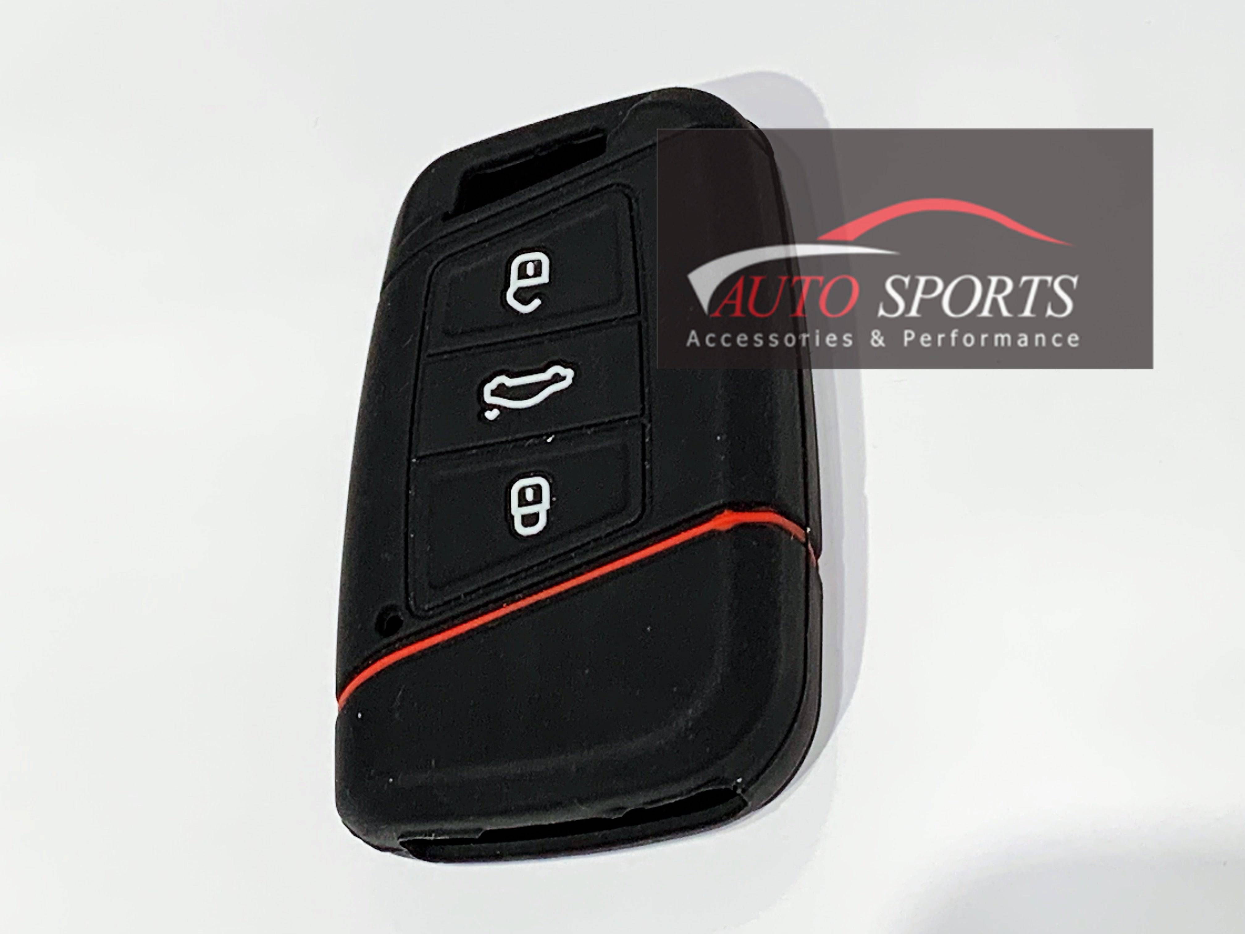Durable Silicone Rubber Key Fob Cover Protector for Volkswagen - Perfect for Car Key Protection & Daily Use