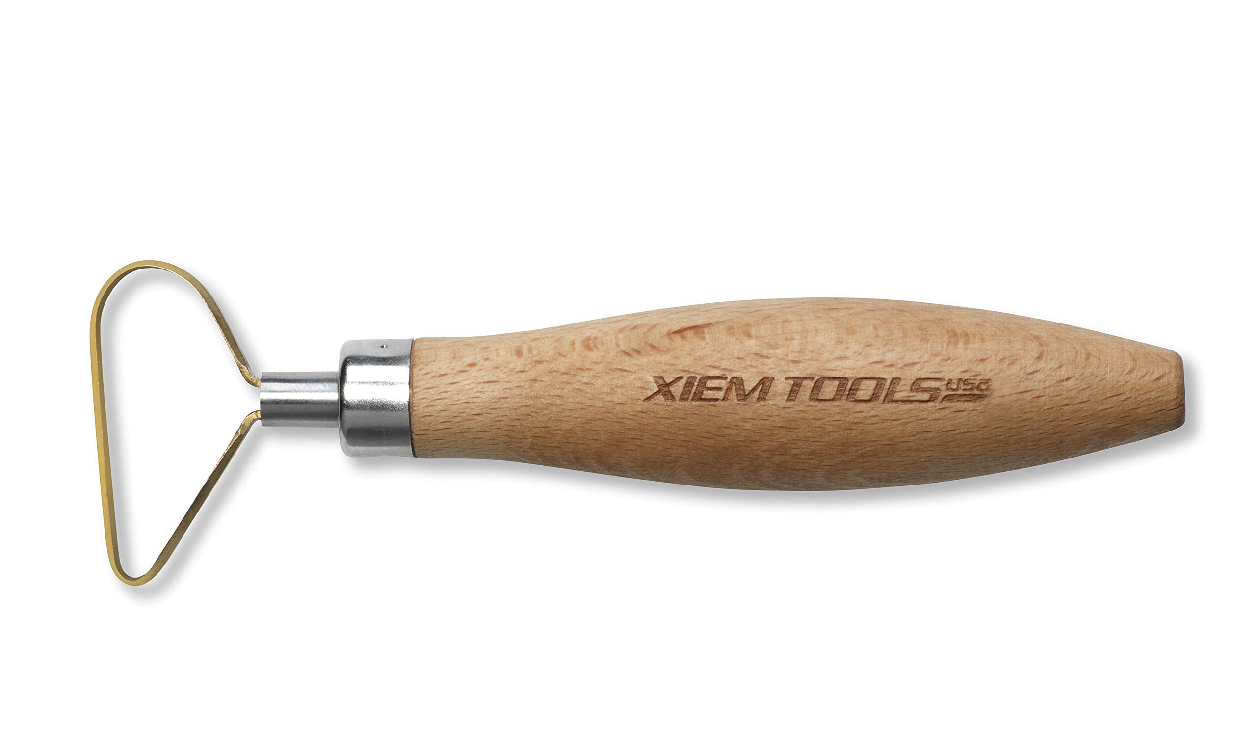 Titanium Pottery Trimming Tools - Large Teardrop for Ceramic Artists | Xiem Tools USA