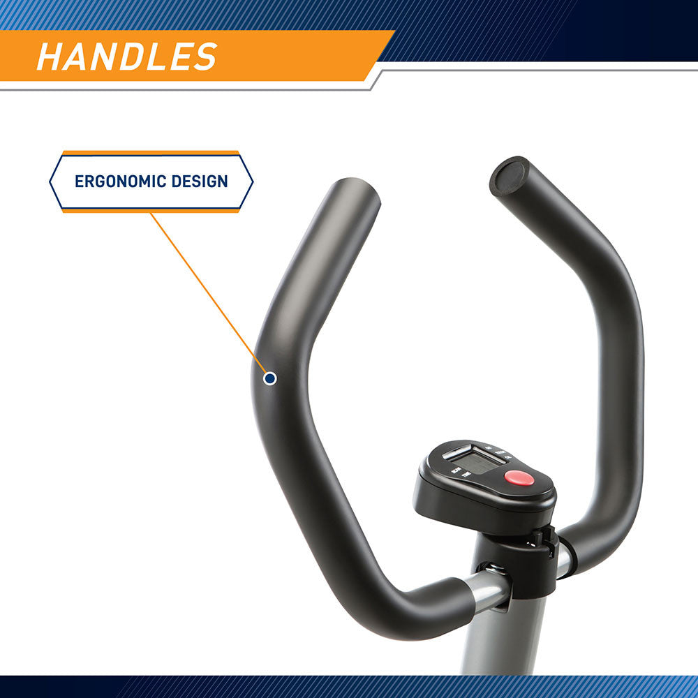 Marcy MS-95 Mini Stepper with Resistance Bands, LCD Display & Assist Handles - Compact Home Cardio Workout Equipment for Weight Loss & Toning | Perfect for Small Spaces & Apartment Fitness