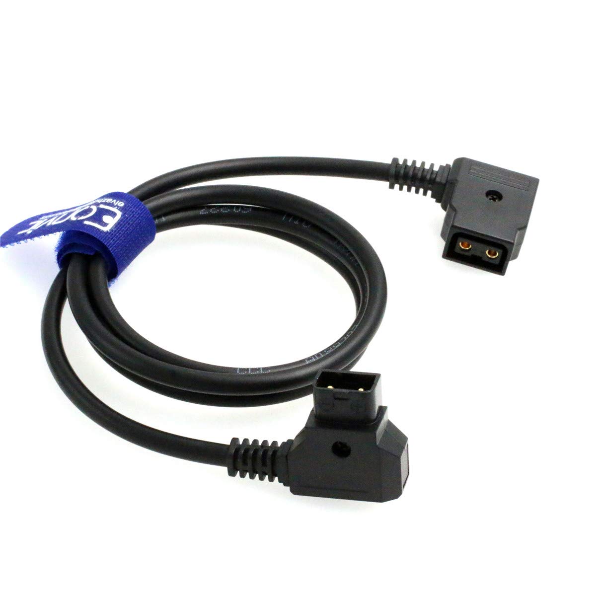Eonvic D-Tap Extension Cable Male to Female 12V Power Cord for Camera Battery - Compatible with DSLR, Camcorder, LED Light & Video Equipment
