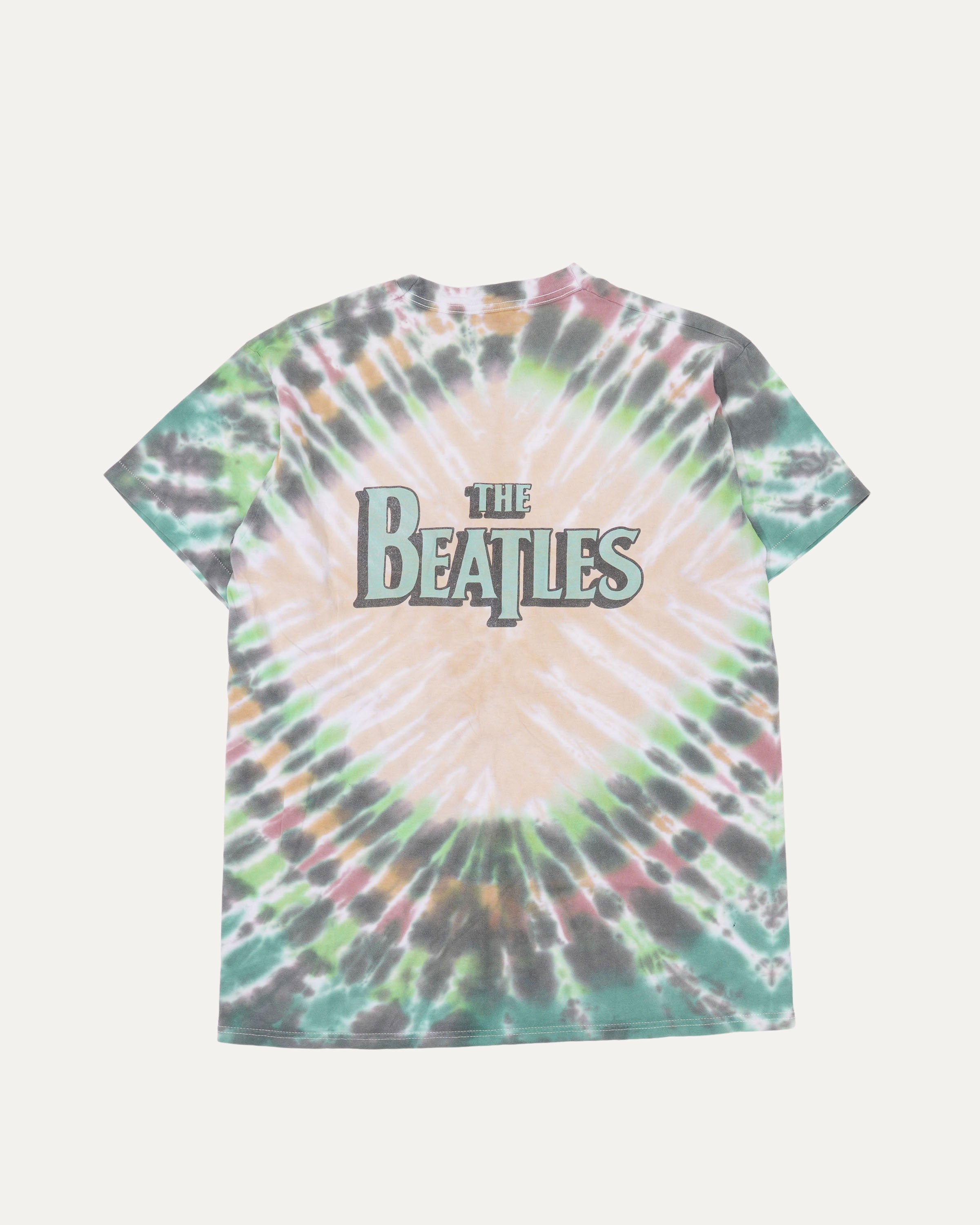 1996 The Beatles Rubber Soul Tie Dye T-Shirt | Vintage Music Band Tee | Concert & Casual Wear