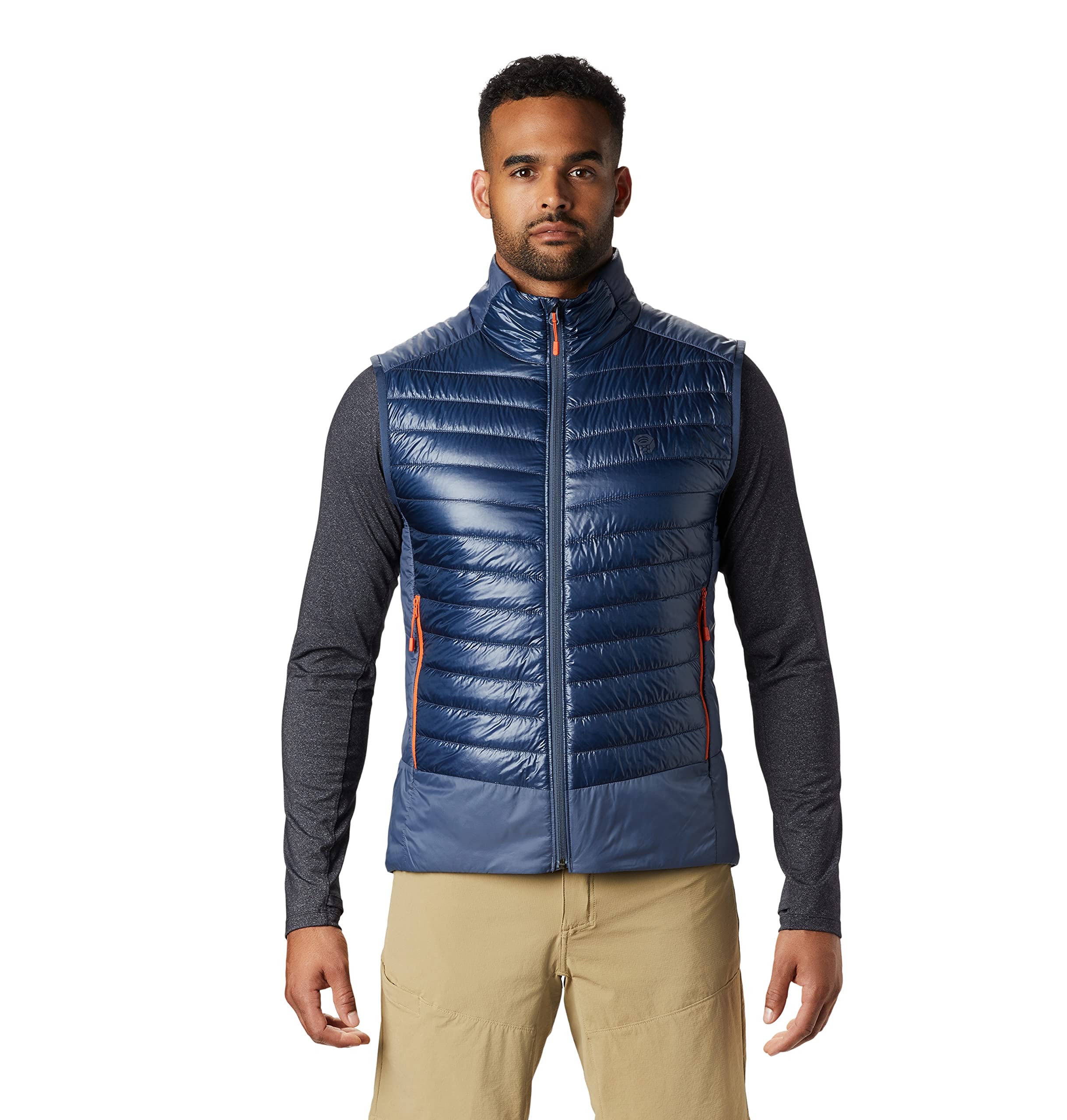 Mountain Hardwear Men's Ghost Shadow Vest - Lightweight Packable Down Vest for Hiking, Camping & Outdoor Adventures