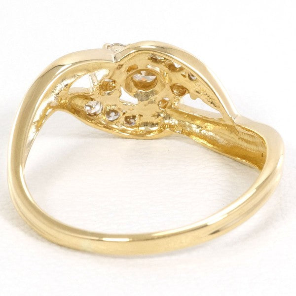 18K Yellow Gold Diamond Ring for Women - Elegant Solitaire Engagement & Wedding Band - Perfect for Proposals, Anniversaries, and Special Occasions