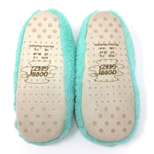 Women's Fuzzy Plush Fleece Lined House Slippers - Warm & Cozy Indoor Slippers for Winter Comfort - Perfect for Home, Lounge & Relaxation