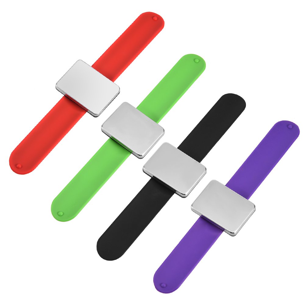 Magnetic Barrette Bracelet - Hair Clip Holder & Organizer for Salon, Hairstyling, and DIY Hair Accessories | Perfect for Hairstylists, Salons, and Home Use | Black