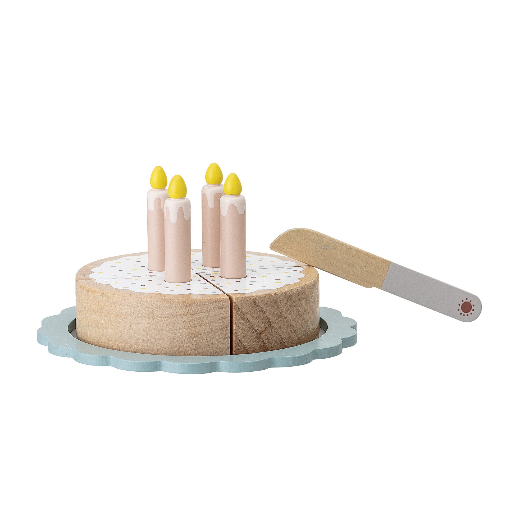 Bloomingville Birthday Cake Play Set - Pretend Play Toy for Kids, Fun & Educational Gift for Toddlers - Perfect for Birthday Parties & Imaginative Play