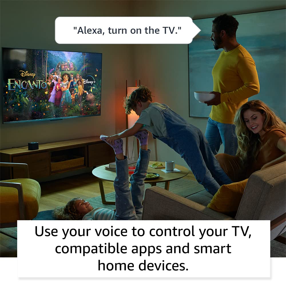 Amazon Fire TV Cube (3rd Gen) - Hands-Free Streaming Media Player with Alexa, Wi-Fi 6E, 4K Ultra HD | Smart Home Control & Entertainment Hub for Living Room & Bedroom