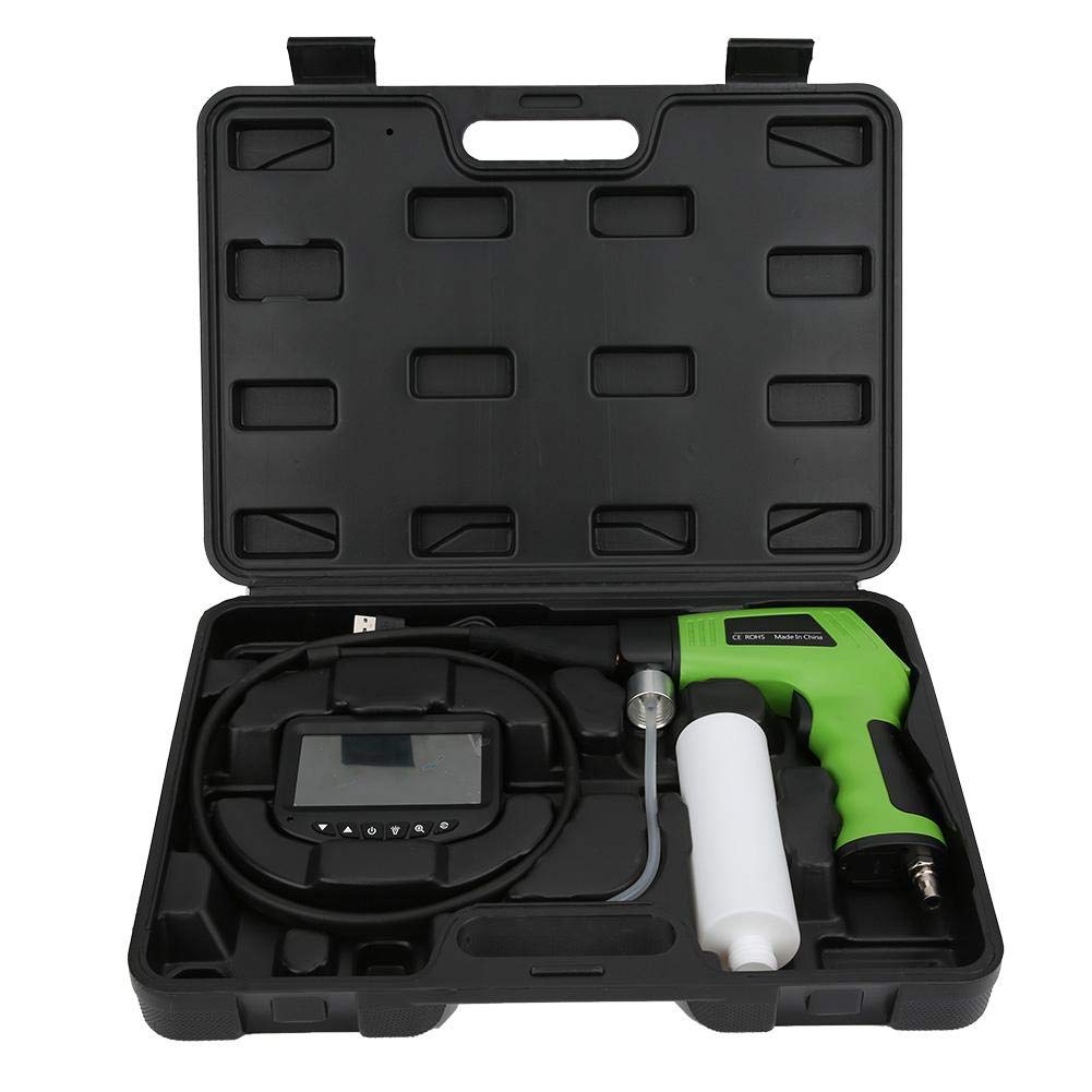 **High Pressure AC Cleaning Kit with LCD Display - Car Air Conditioner Visual Cleaning Gun, Pipe Endoscope & Evaporation Box - Perfect for Auto Maintenance & HVAC System Cleaning**