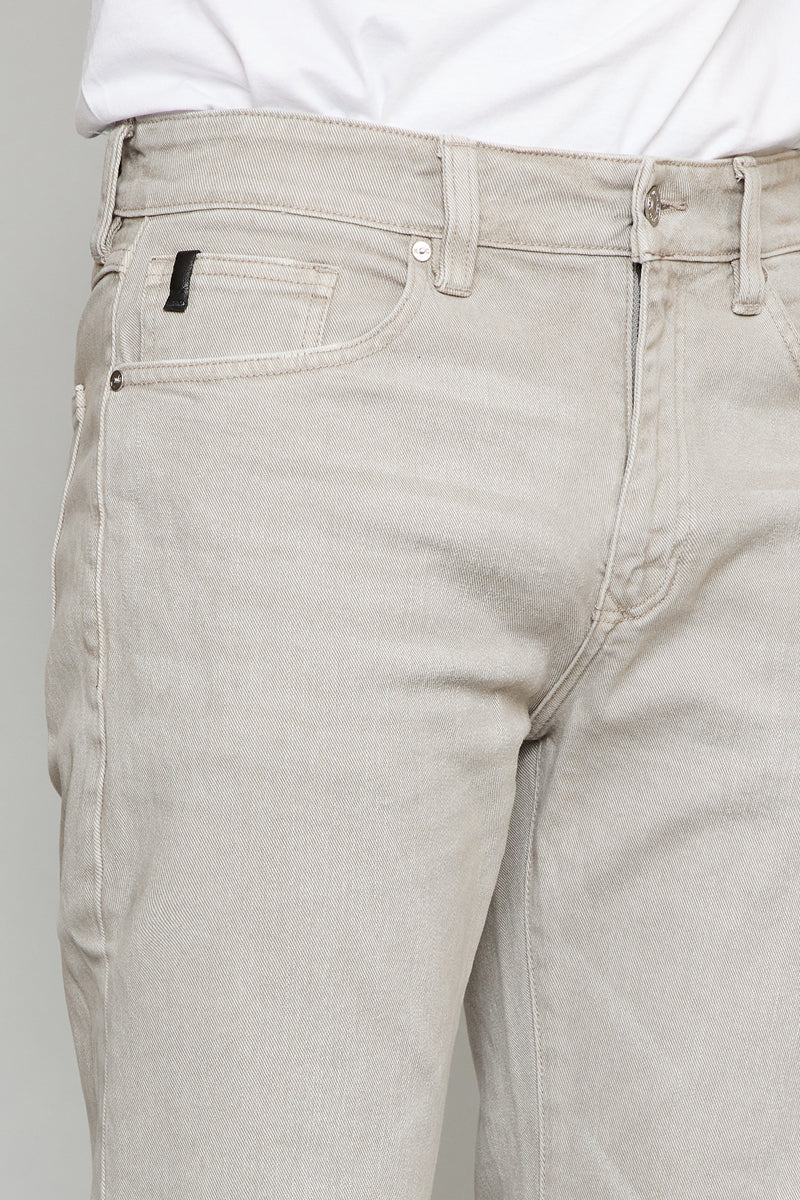Ethan Light Gray Slim Straight Fit Men's Jeans - Comfortable & Stylish for Casual Wear, Work & Everyday Outfits