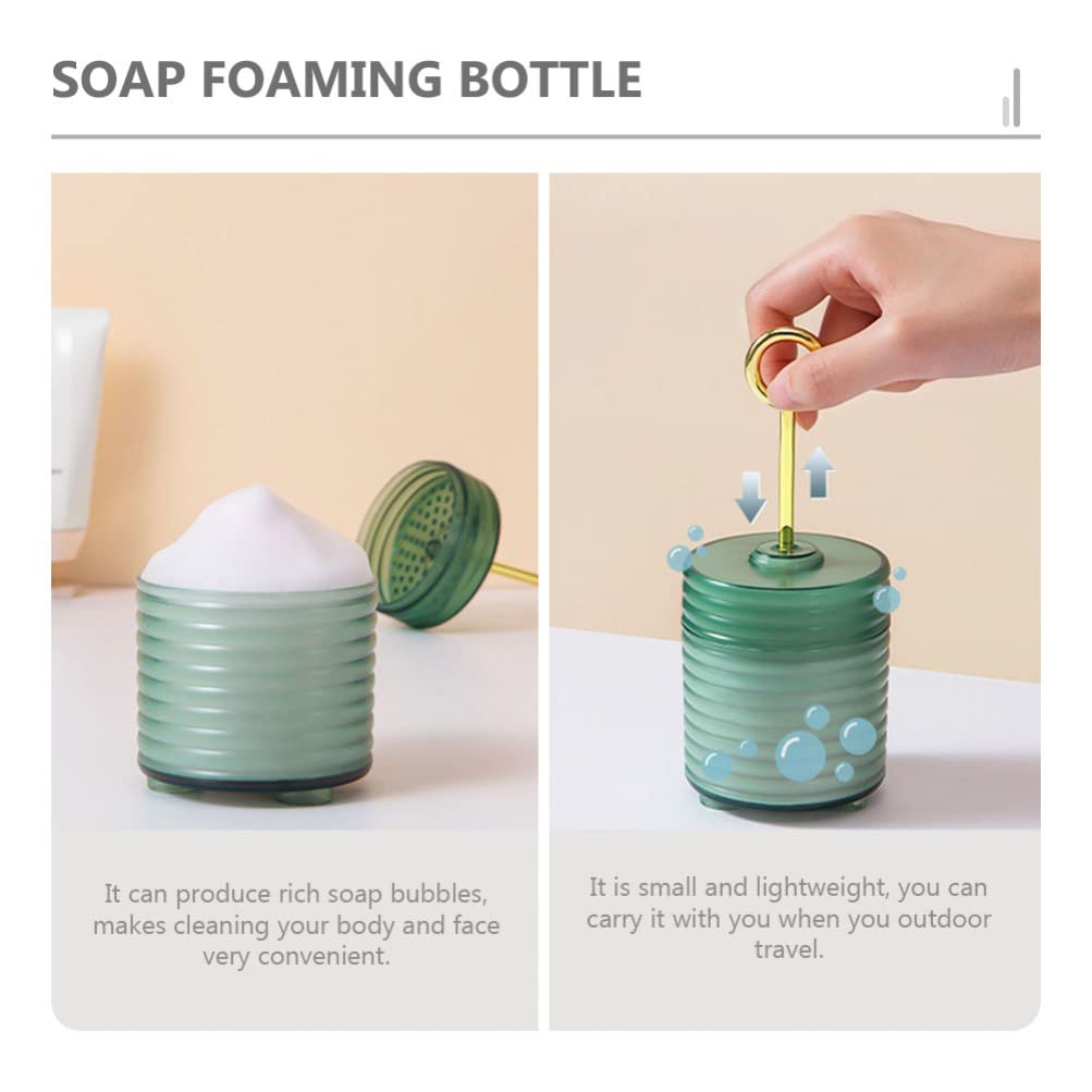 Cabilock 1pc Foam Maker Cup - Electric Mousse Frother for Face Wash & Hand Soap | Travel-Friendly Facial Cleansing Device with Foam Pump | Perfect for Skincare Routine & Bathroom Essentials