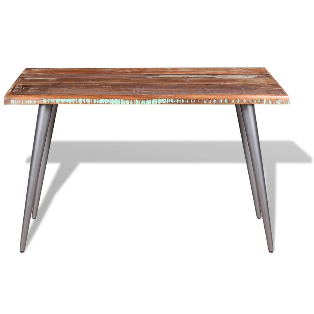 SKM Solid Reclaimed Wood Dining Table - 47.2