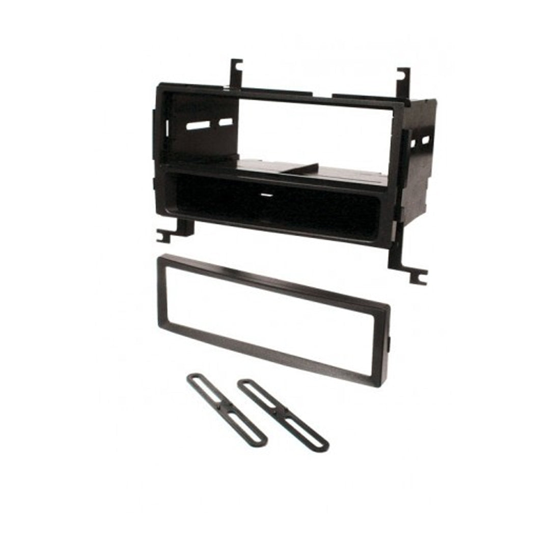 2007-2012 Hyundai Santa Fe Single DIN or ISO Car Stereo Installation Kit with Pocket - American International HYNK1130 - Perfect for Aftermarket Radio Upgrades & Custom Audio Systems