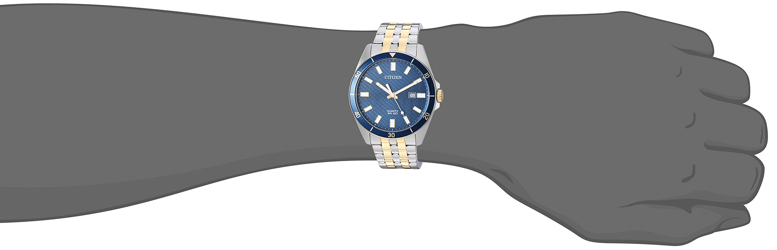 Citizen Quartz Men's Watch - Stainless Steel Classic Analog Dress Watch for Business & Formal Occasions