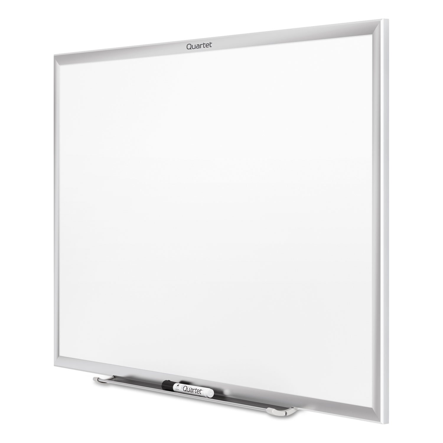 Quartet Magnetic Dry Erase Whiteboard 60x36 Inches - Nano-Clean Surface Resists Stains, Silver Aluminum Frame (SM535) - Perfect for Office Meetings, Classroom Teaching & Home Organization