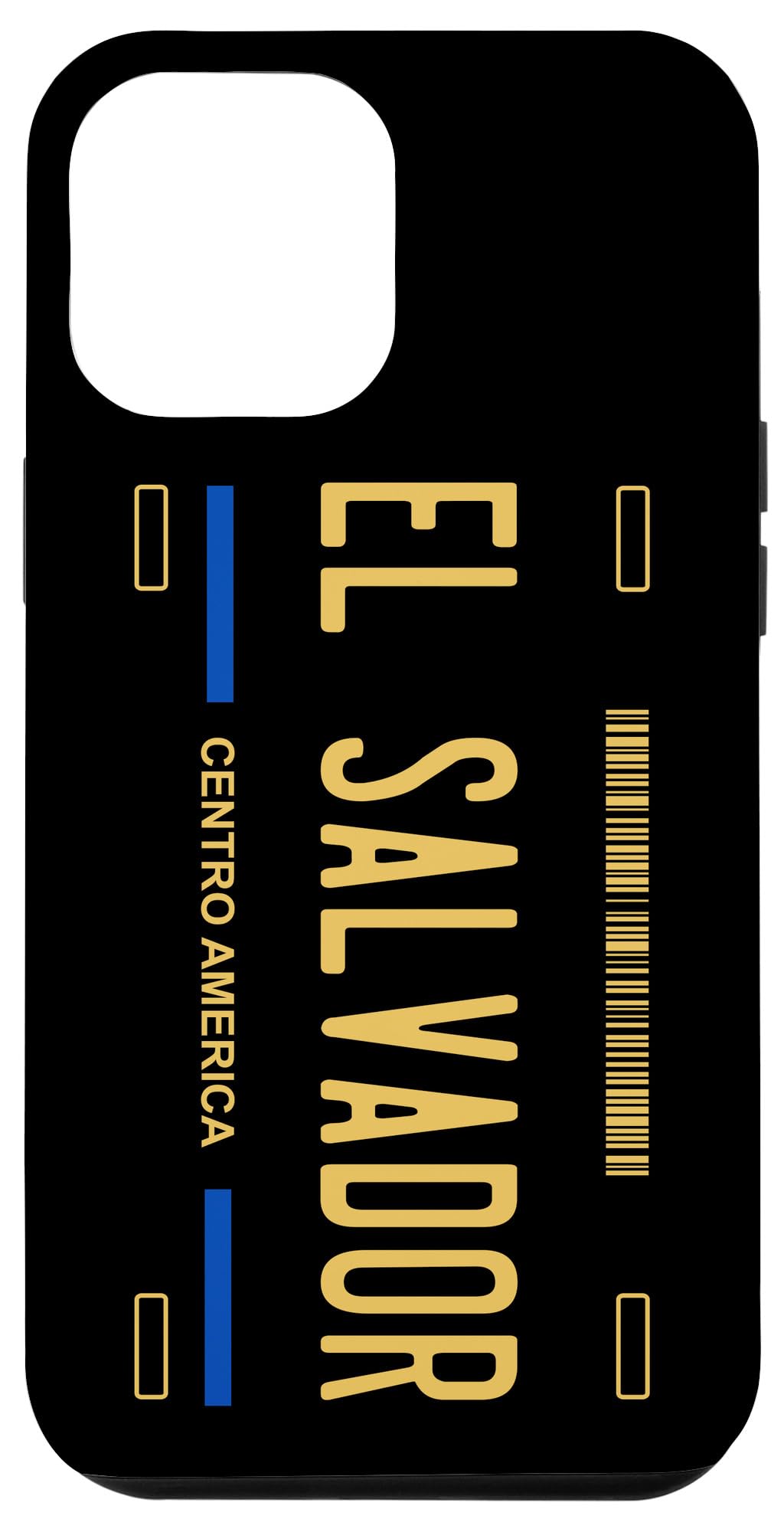 iPhone 12 Pro Max Case with El Salvador Flag Design - Durable Protective Cover for Salvadoran Pride | Perfect for Travel, Gifts & Showing National Spirit