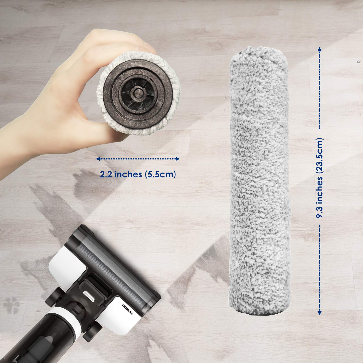 Tineco iFLOOR 3 Cordless Wet Dry Vacuum Cleaner - for Hardwood & Tile Floors