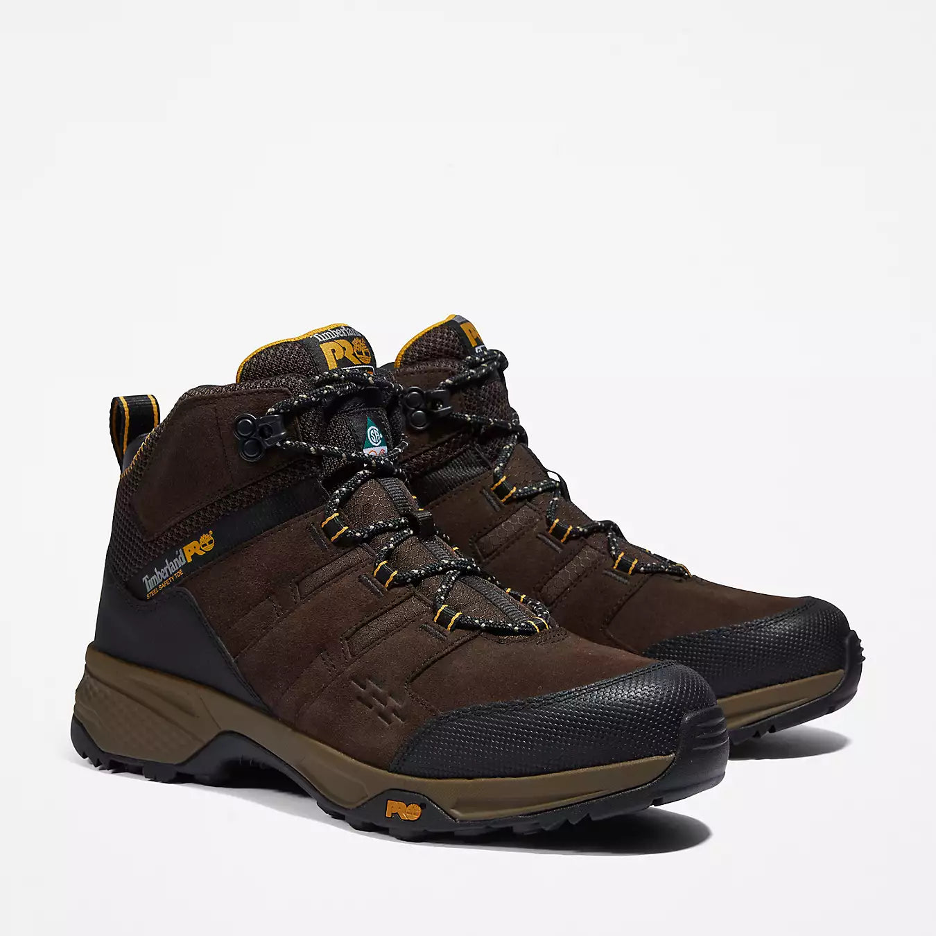 Timberland Pro Men's Switchback LT 6 CSA Safety Work Boots for Construction & Outdoor Use - Lightweight & Durable Steel Toe Shoes for Men