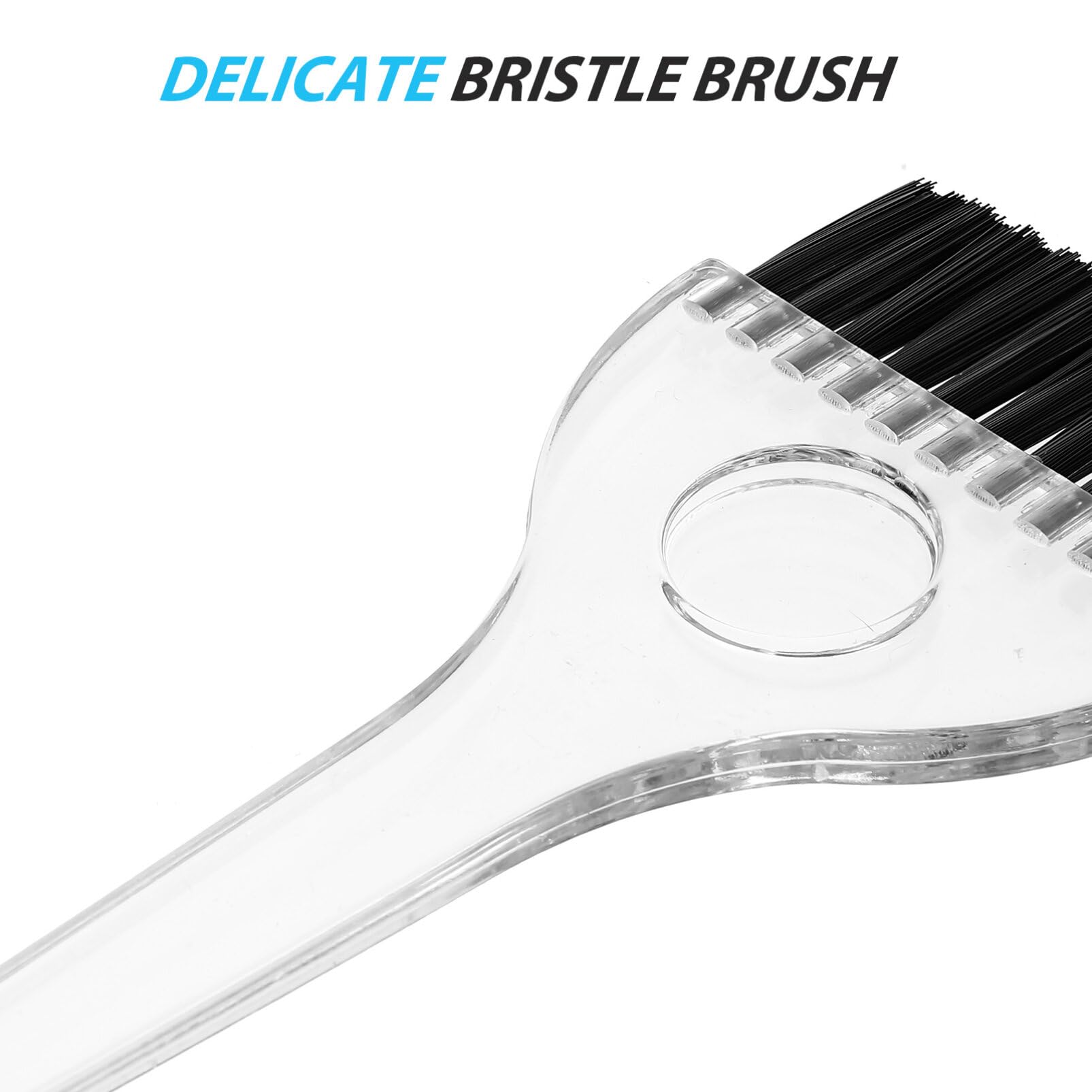 EXCLUZO Hair Coloring Brush Set - 2 Pack Professional Hair Dye Brushes for DIY Salon-Quality Highlights & Root Touch-Ups at Home - Perfect for Balayage, Ombre & All Hair Coloring Techniques