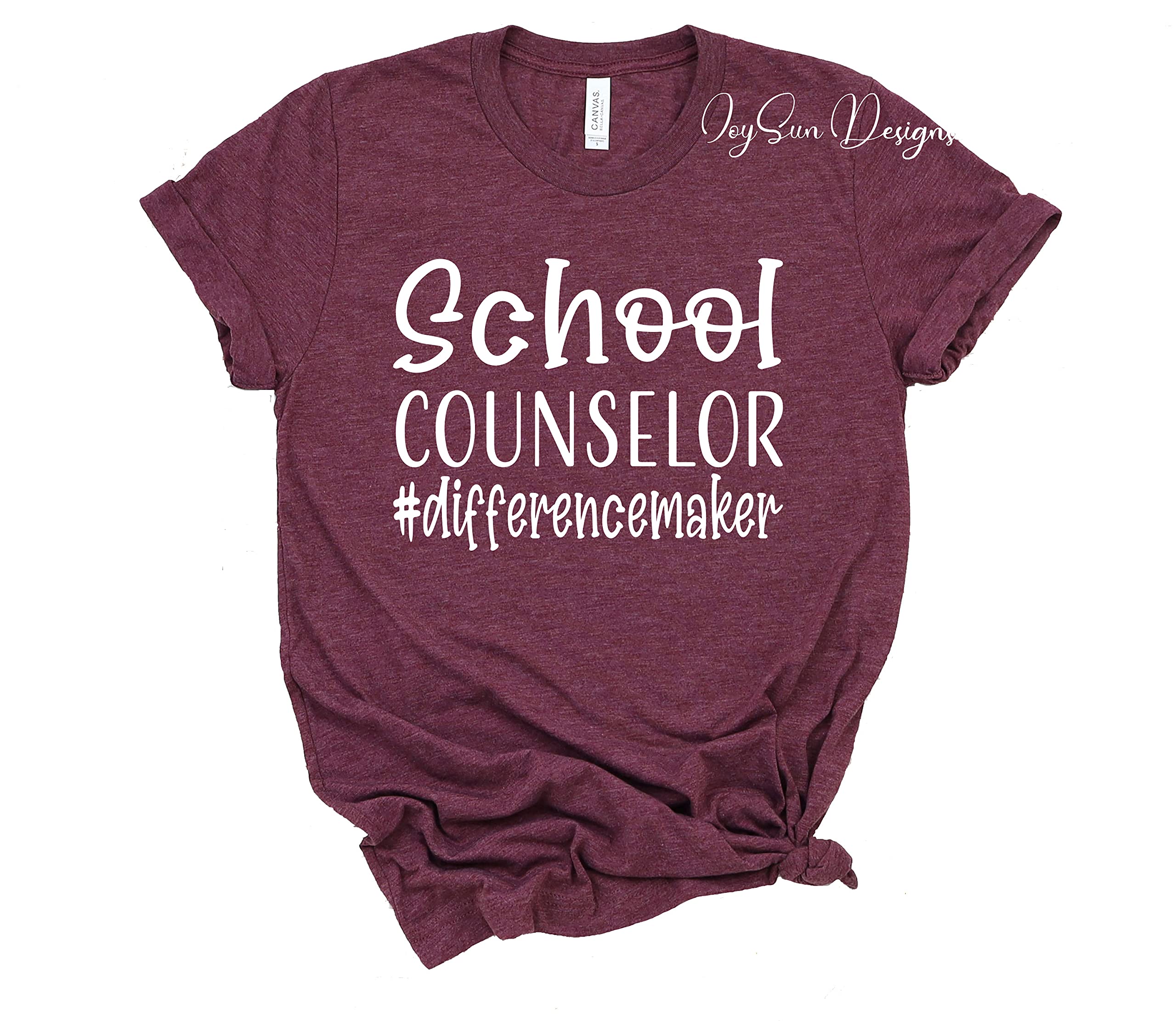 School Counselor T-Shirt - Thoughtful Gift for Counselors & Teachers - Comfortable Counselor Tee for Women - Perfect for Appreciation Gifts, Teacher Week & School Events