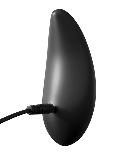 Remote Control Silicone Anal Plug 4 Inch - Black - Anal Fantasy Collection - Perfect for Couples Play & BDSM Exploration