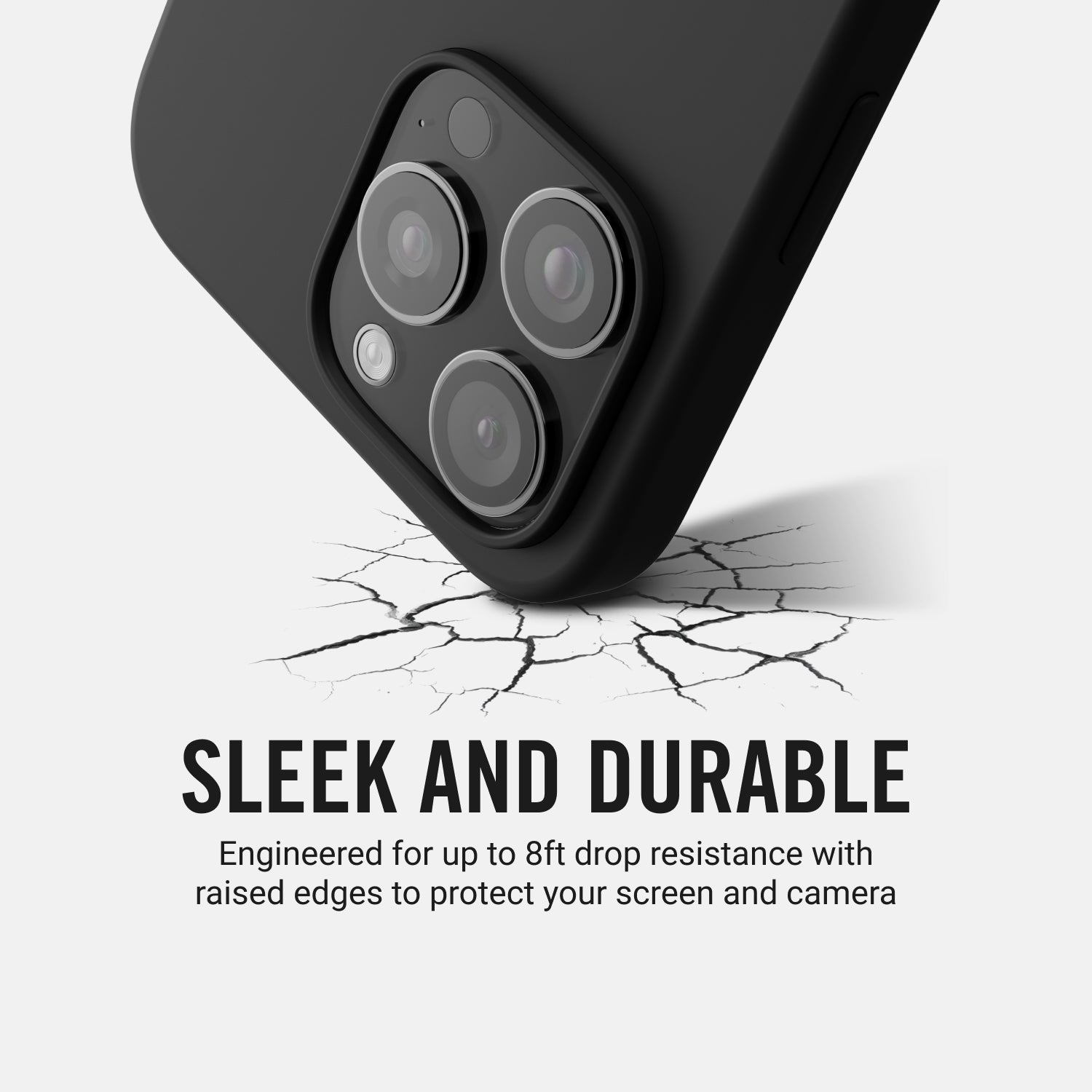 Premium iPhone 16 Plus Midnight Black Leather Charging Kit - Fast Charging Cable & Adapter Included - Perfect for Home, Office & Travel Use