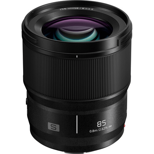 Panasonic LUMIX S 85mm F1.8 Full Frame Lens - Premium Portrait Photography Lens for Mirrorless Cameras, Perfect for Weddings, Events & Professional Studio Shoots