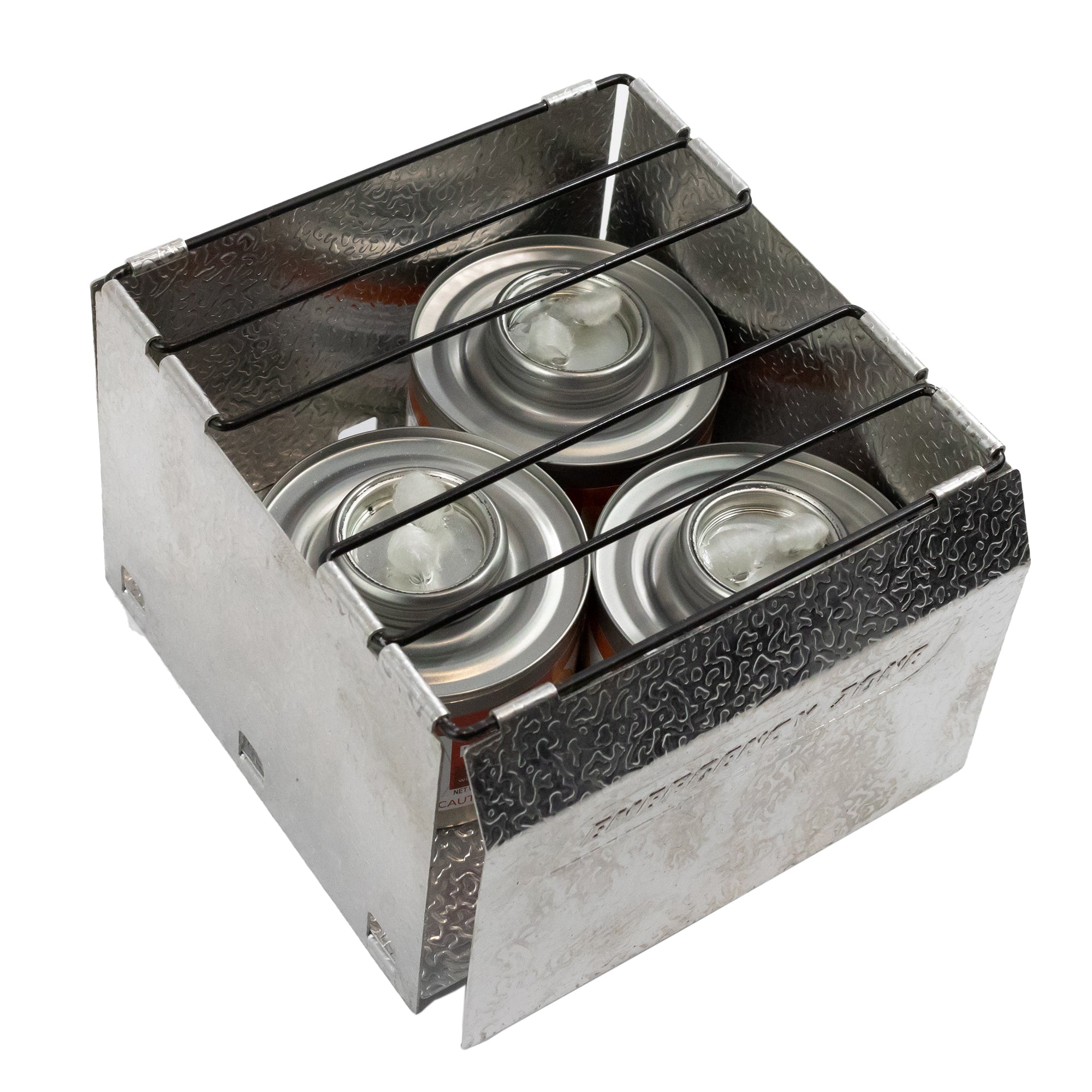 Premium StableHeat Fuel Storage & Cooking Set - Portable Camping Stove Kit for Outdoor Survival, Emergency Preparedness & Backpacking Adventures