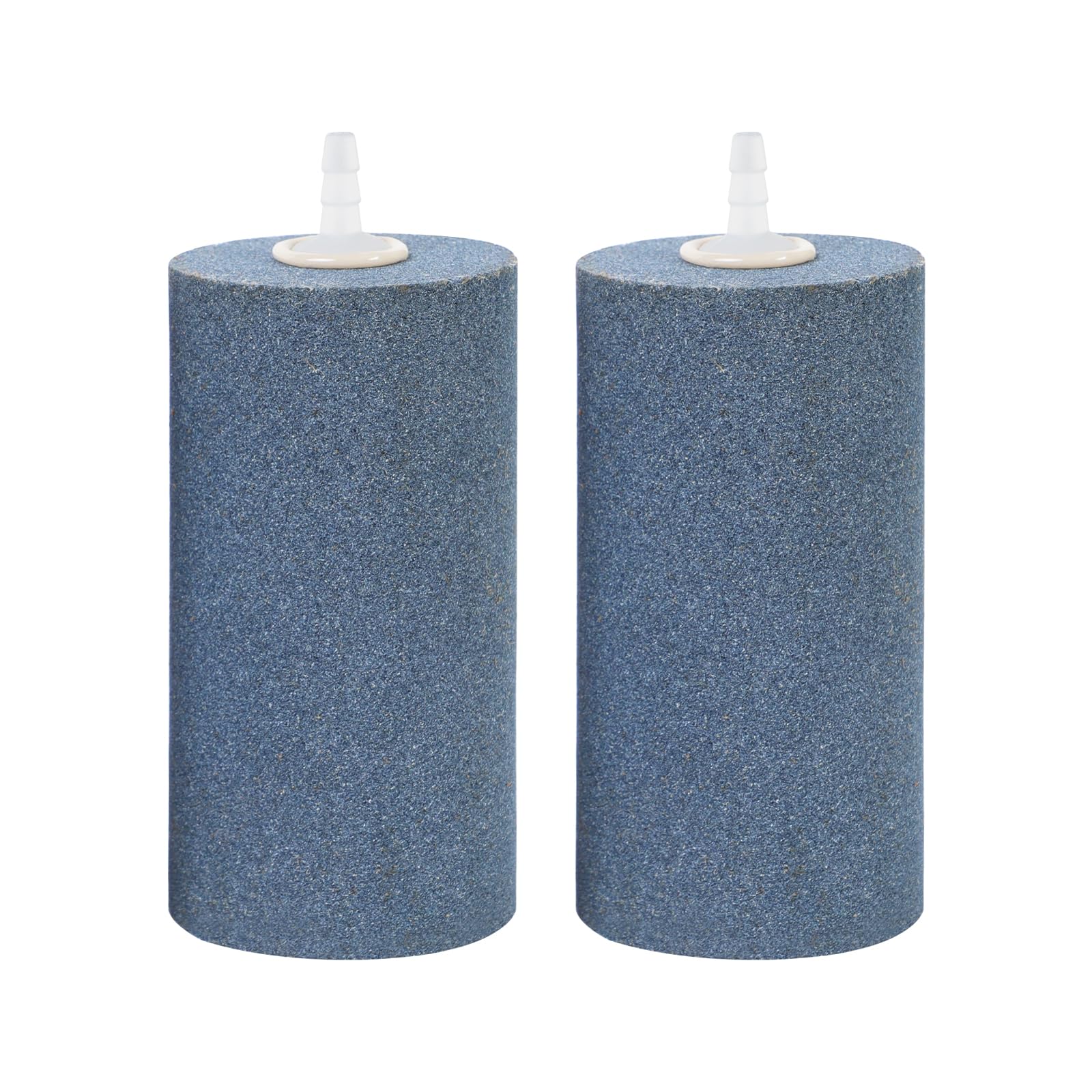 **AQUANEAT 4x2 Inch Large Aquarium Air Stone (2 Pack) - Bubble Diffuser & Aerator for Fish Tanks, Ponds, Hydroponics - Enhance Oxygenation & Water Circulation**    *(Perfect for Freshwater & Saltwater Aquariums, Hydroponic Systems, and Outdoor Ponds!)*
