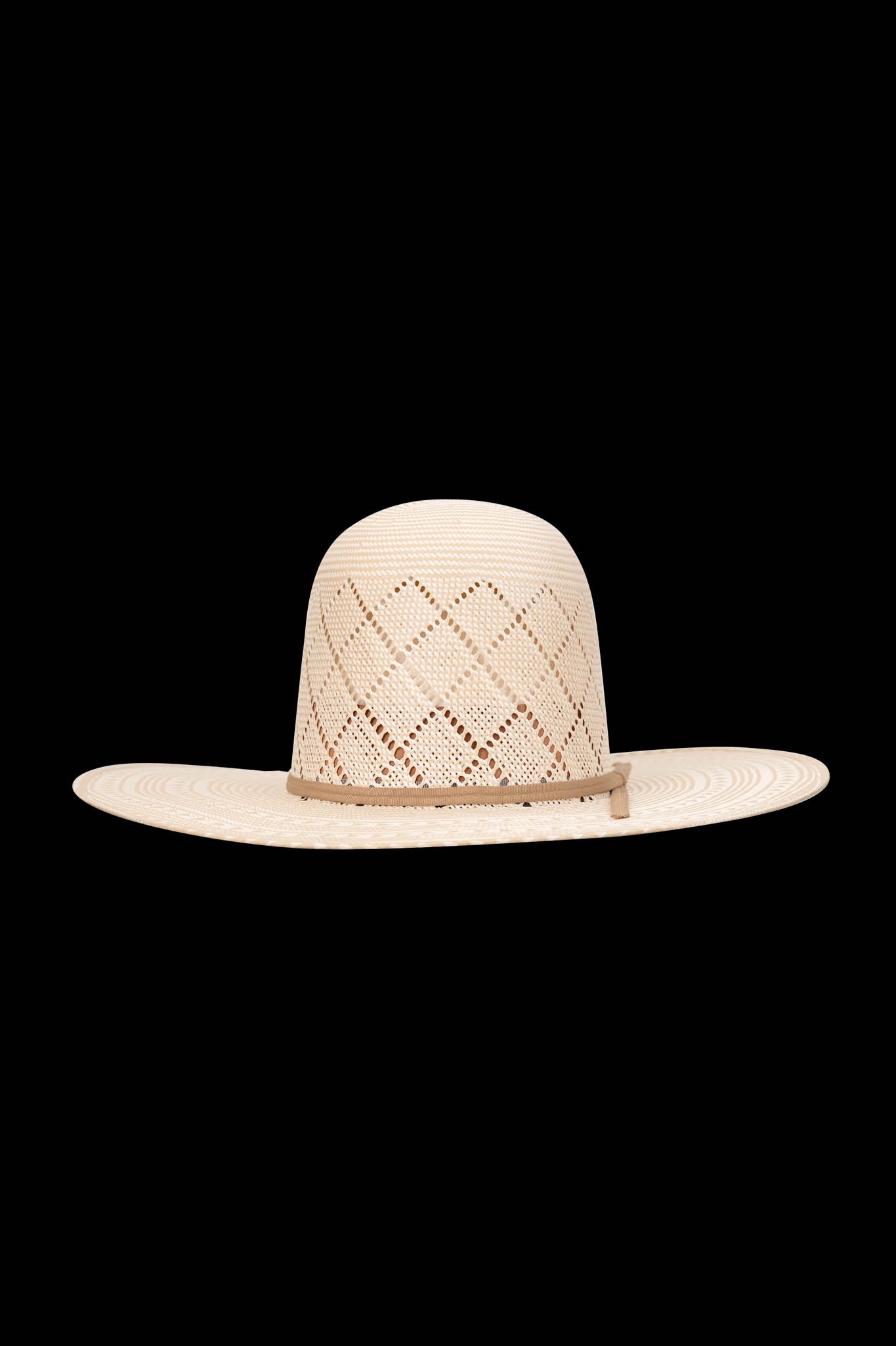 Denver Open Crown Straw Hat - 30X Quality Cowboy Hat for Men & Women - Western Style Sun Protection for Outdoor, Rodeo, and Summer Activities