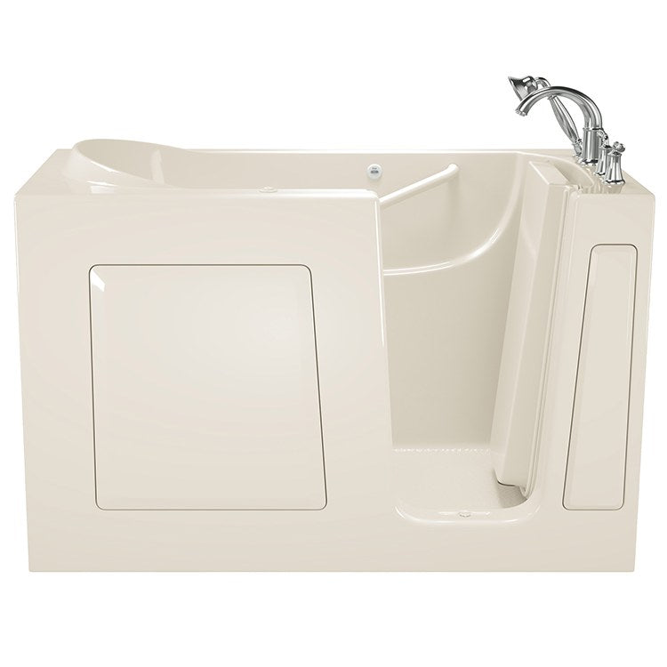 3060 Series 30W x 60L Gelcoat Walk-In Air Spa Bathtub with Right Hand Drain & Faucet - Perfect for Home Relaxation and Hydrotherapy