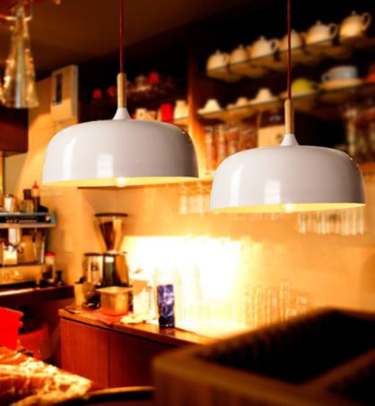 Modern European Style LED Aluminum Pendant Light - Sleek Hanging Fixture for Dining Room, Kitchen Island & Living Room Decor
