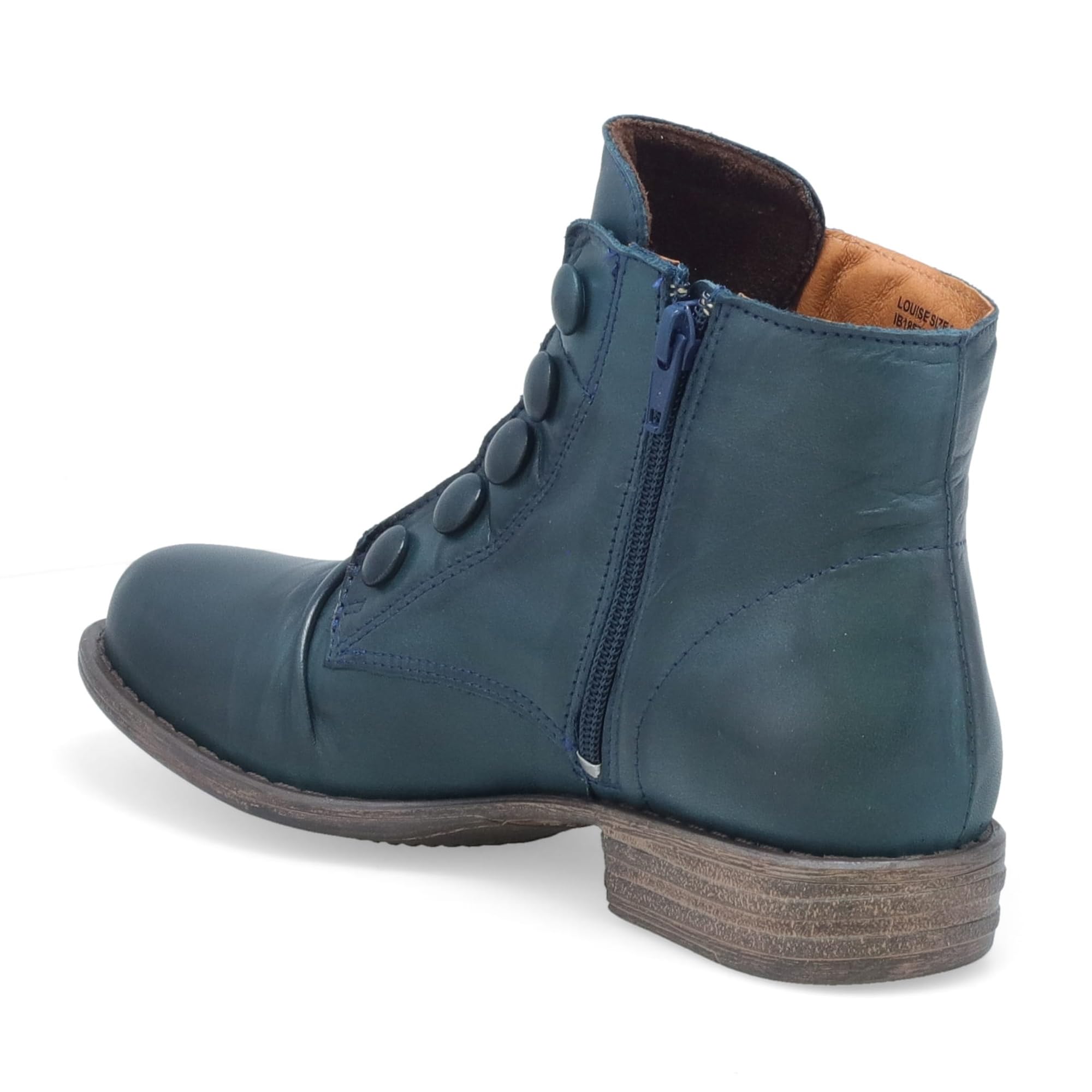 Miz Mooz Louise Women's Ankle Boots - Comfortable Leather Mid Calf Booties for Fall & Winter | Perfect for Office, Casual Outfits & Date Nights