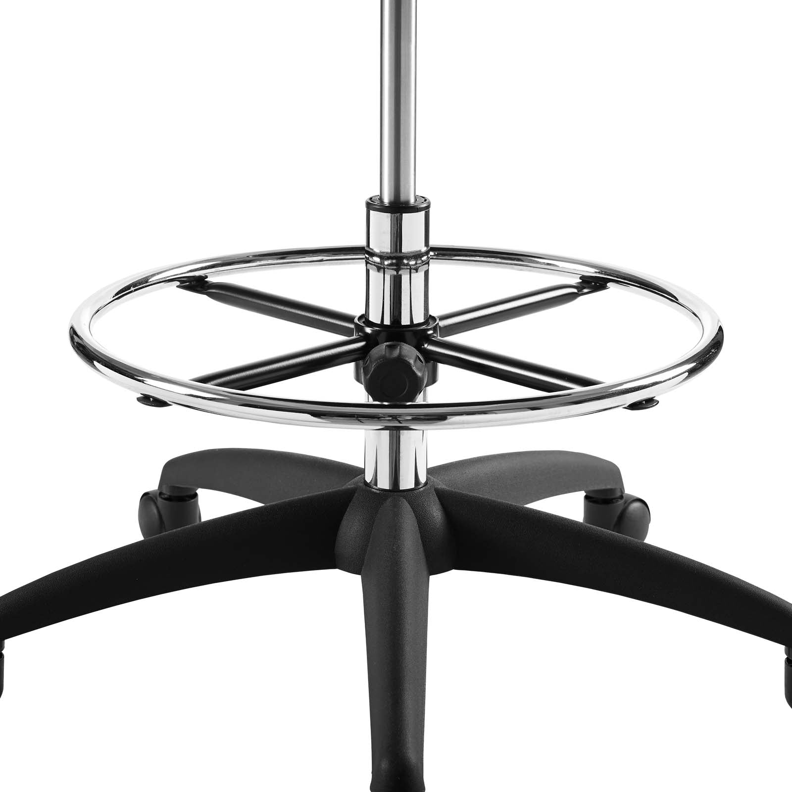 Ergonomic Mesh Drafting Chair with Adjustable Height & Lumbar Support - Perfect for Architects, Designers & Home Office Workspaces