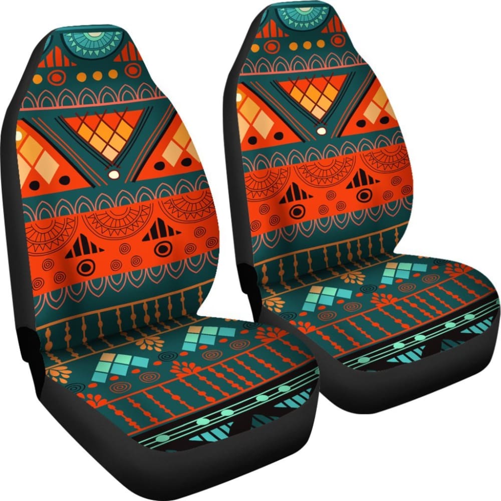 Premium Aztec Car Seat Covers - Universal Fit for Cars, Trucks & SUVs - Stylish & Durable Interior Protection - Perfect for Daily Commute, Road Trips & Off-Road Adventures